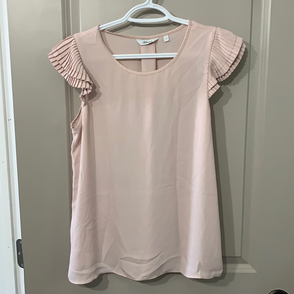 Cap sleeve blouse